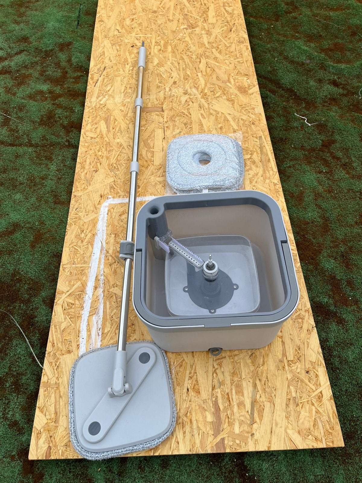 Mop en emmer set met uitwringsysteem, Ophalen, Dweilemmer, -bak, of -wagen