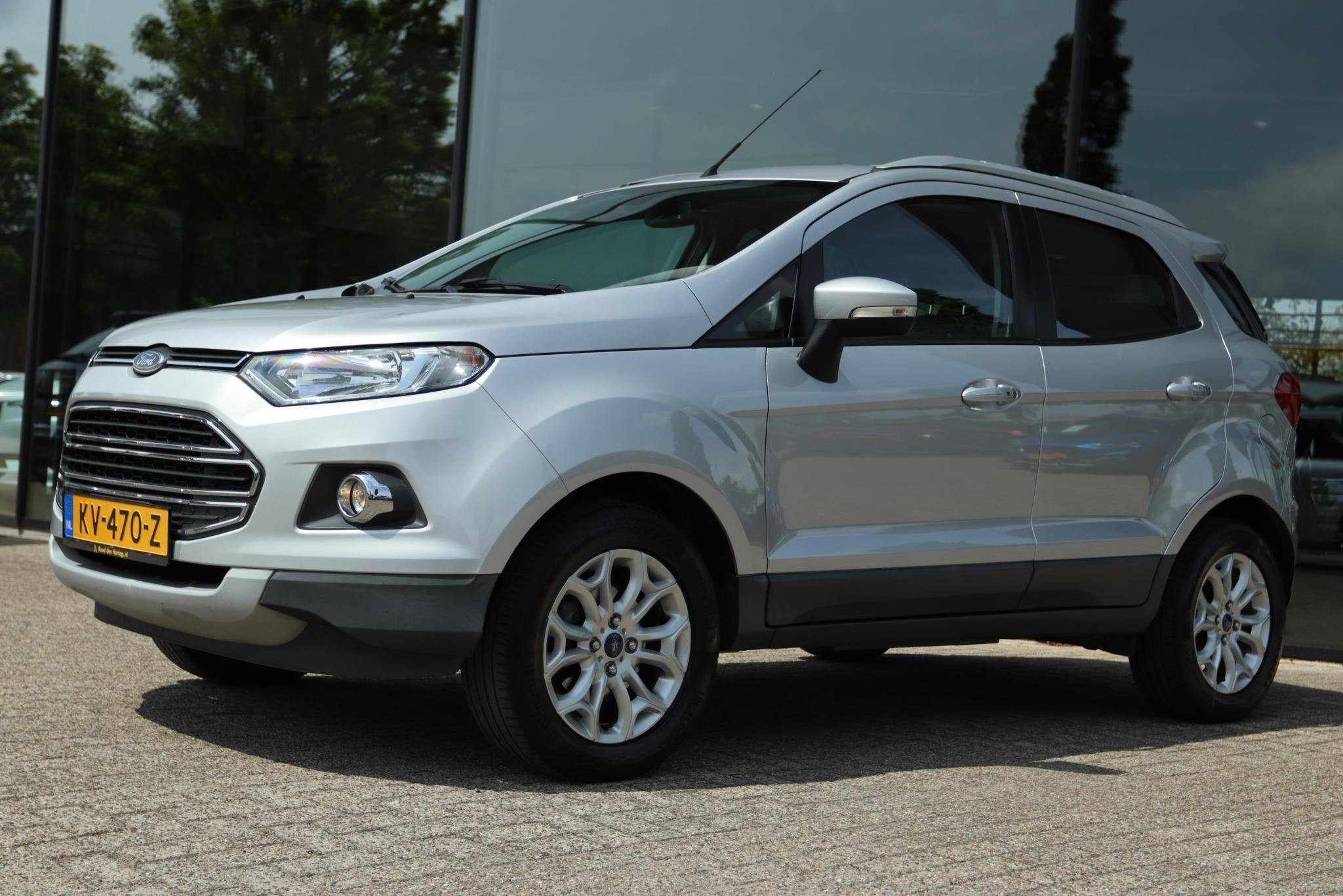FORD ECOSPORT 1.5 Ti-VCT TITANIUM AUT. | WINTERPACK | CAMERA, Euro 6, Leder en Stof, Origineel Nederlands, Automatische klimaatregeling