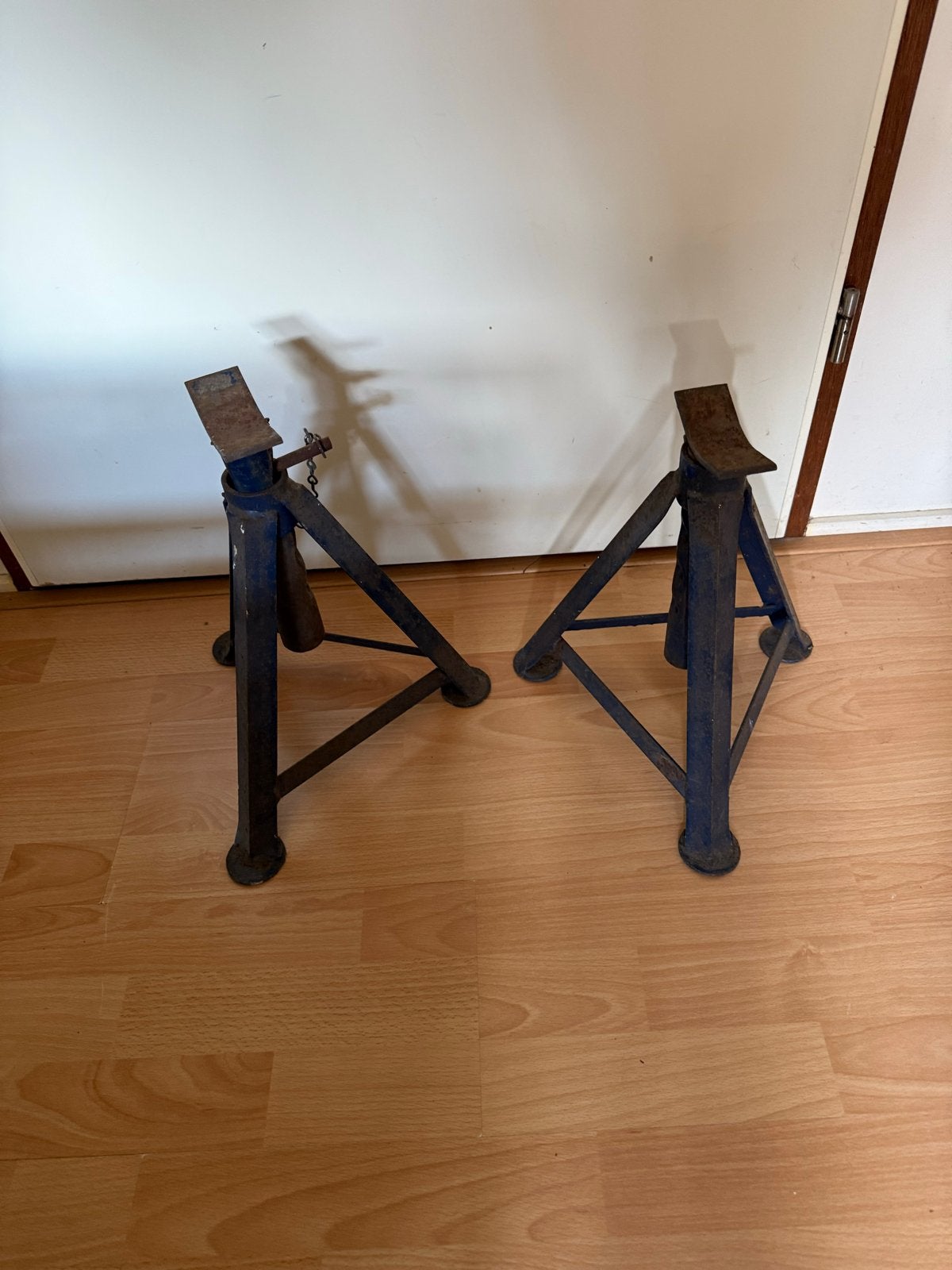 Stevige bokken voor onder de auto - set van 2, Ophalen of Verzenden, Gebruikt