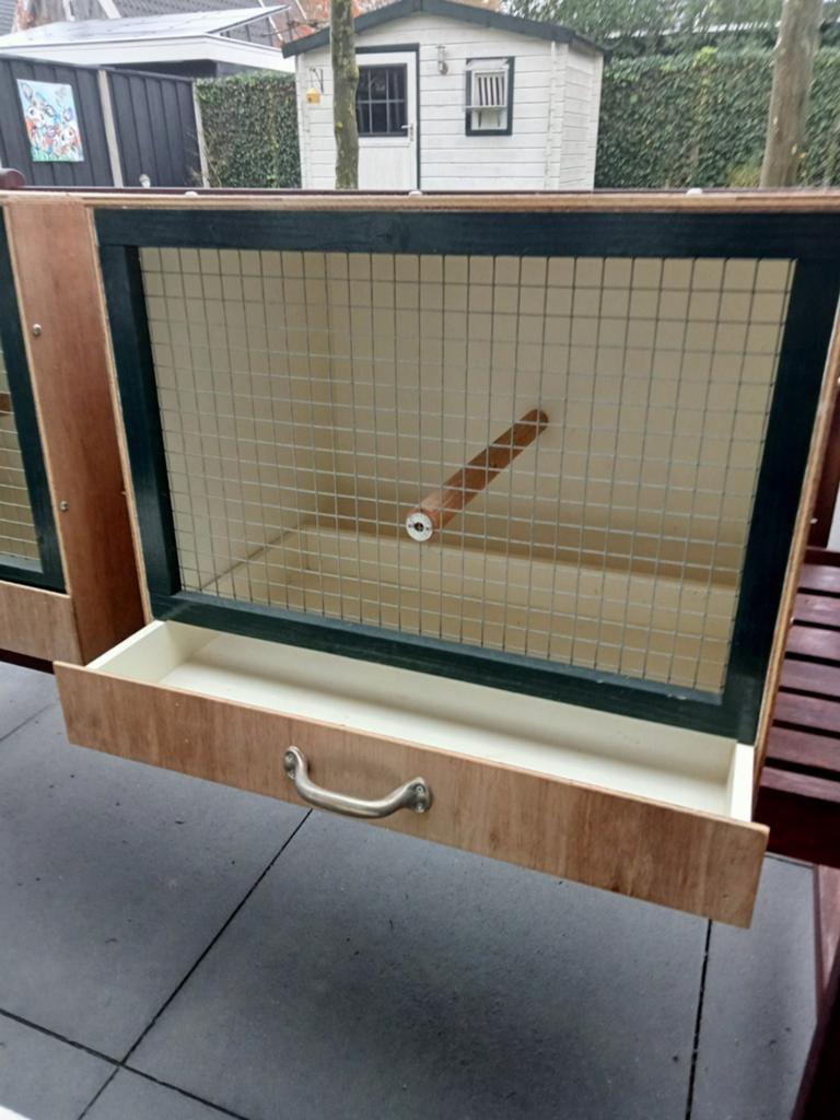Kooi/broedkooi, Dieren en Toebehoren, Vogels | Hokken en Kooien, Ophalen, Zo goed als nieuw, Hout, Broedkooi of Kweekkooi