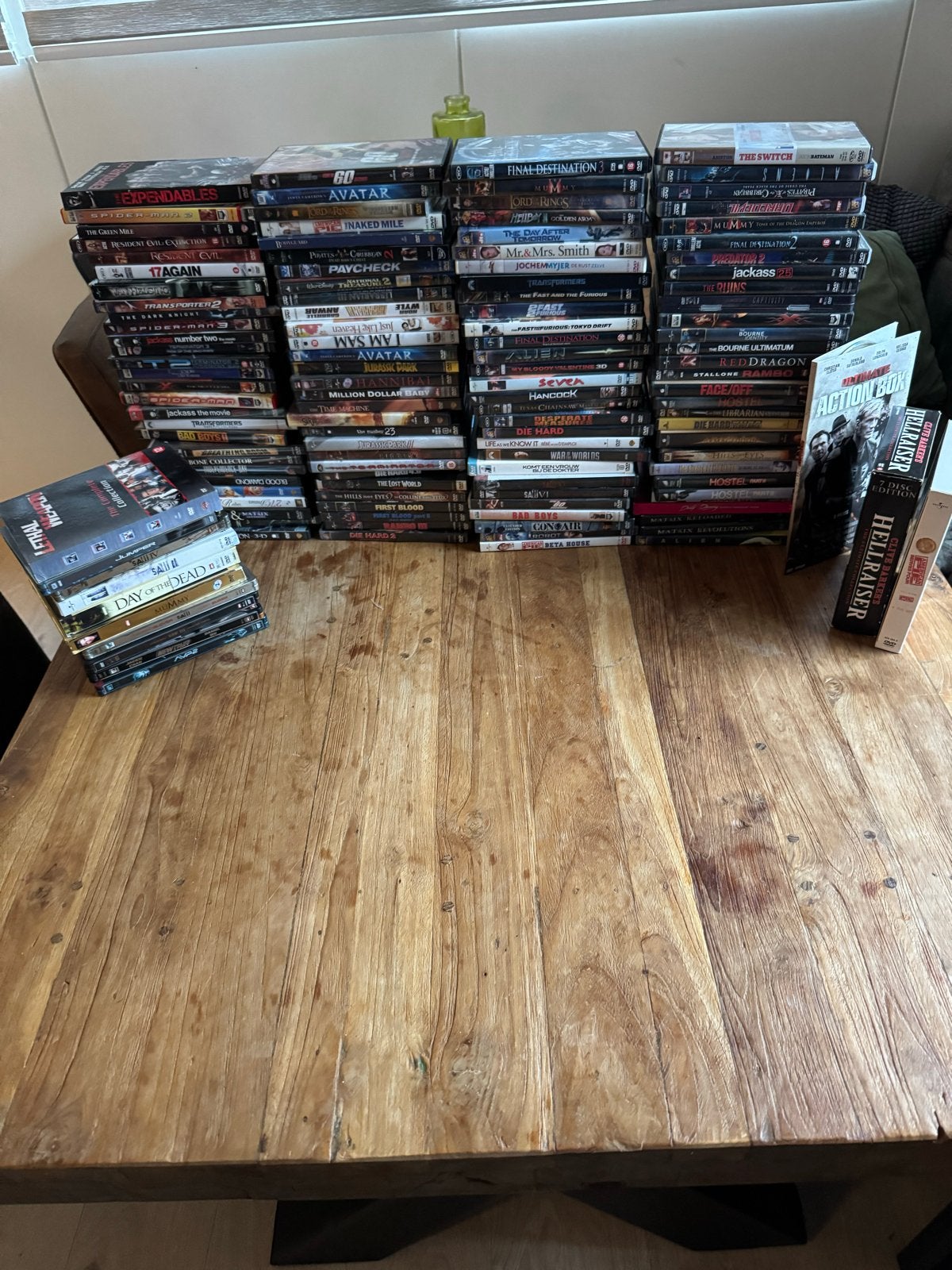 Grote collectie diverse DVD's - Actie, Horror, Thriller, Cd's en Dvd's, Ophalen, Vanaf 16 jaar, Nederlands, Actie
