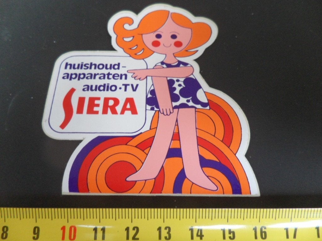 sticker SIERA Huishoudelijke apparaten audio TV  ( PHILIPS ), Ophalen, Zo goed als nieuw