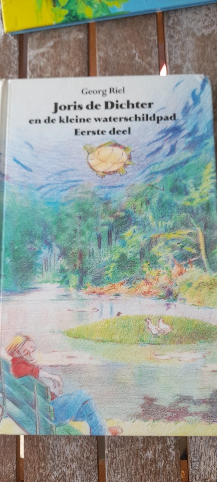 joris de dichter en de kleine waterschildpad, Boeken, Ophalen of Verzenden, Zo goed als nieuw, Riel, Fictie algemeen