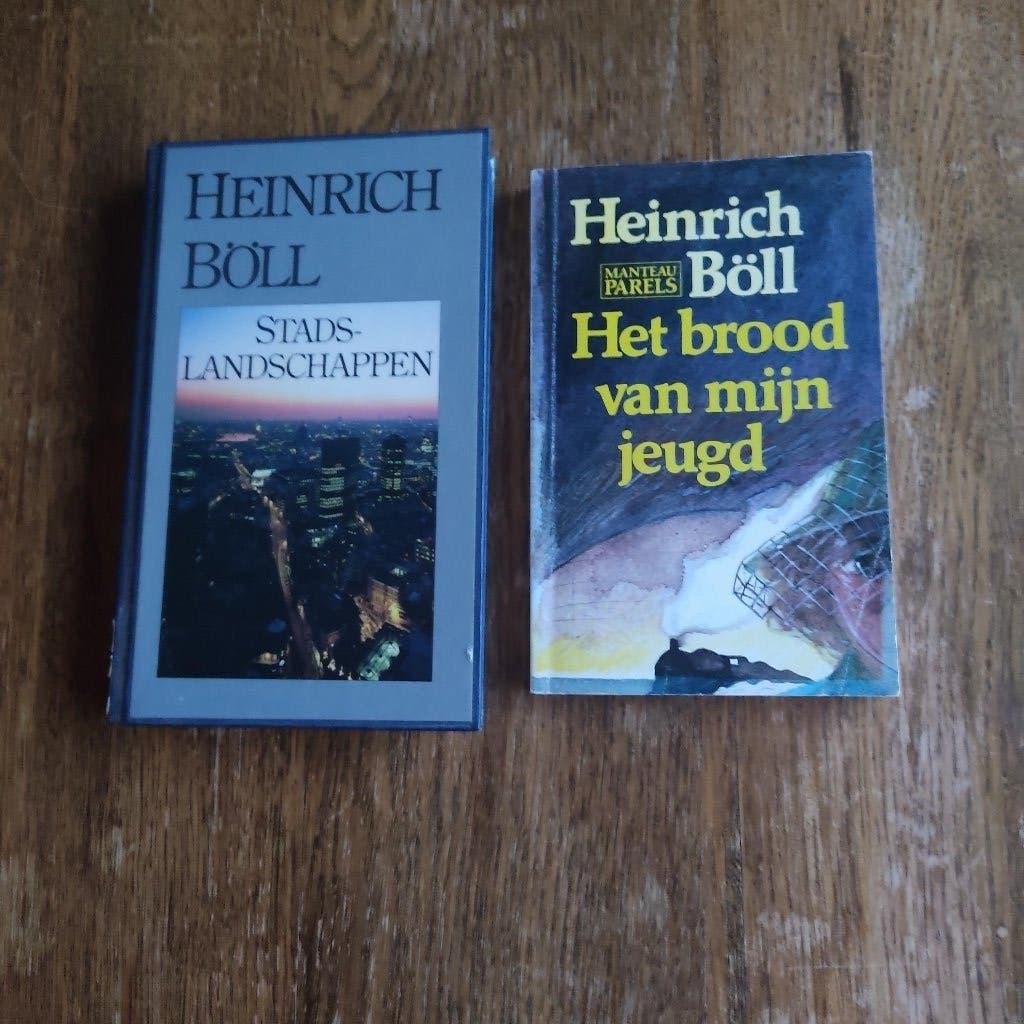 2 boeken van de Duitse schrijver Heinrich Böll, Gelezen, Europa overig, Ophalen of Verzenden, Heinrich Böll