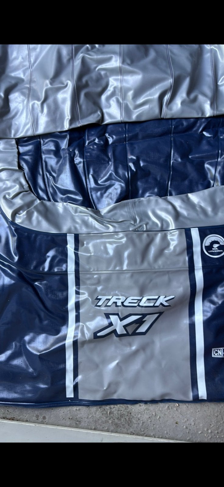 TRECK X1 opblaasboot (twee volwassene), Watersport en Boten, Kano's, Ophalen, Zo goed als nieuw