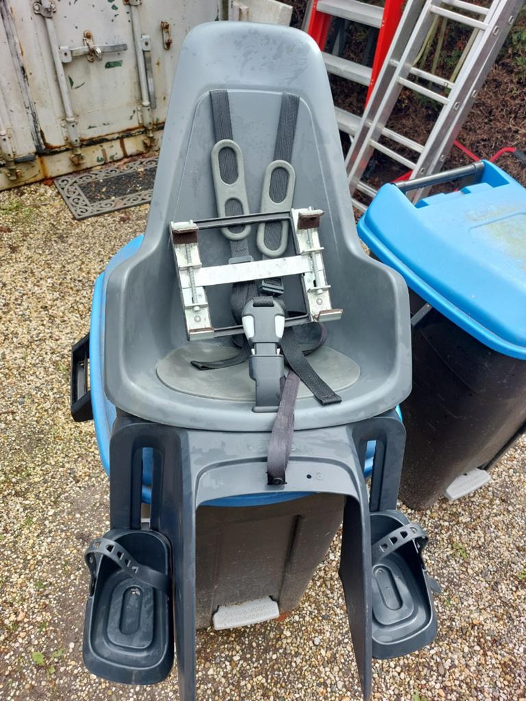 Bobike maxi urban grey fietsstoeltje voor achterop 9-22kg, Ophalen, Achterzitje, Bobike, fietszitje voor achterop., Gebruikt