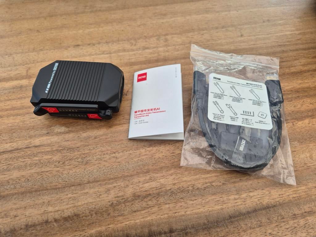 Zhiyun TransMount Video Transmitter - Draadloze Video, Overige merken, Overige typen, Overige soorten, Zo goed als nieuw