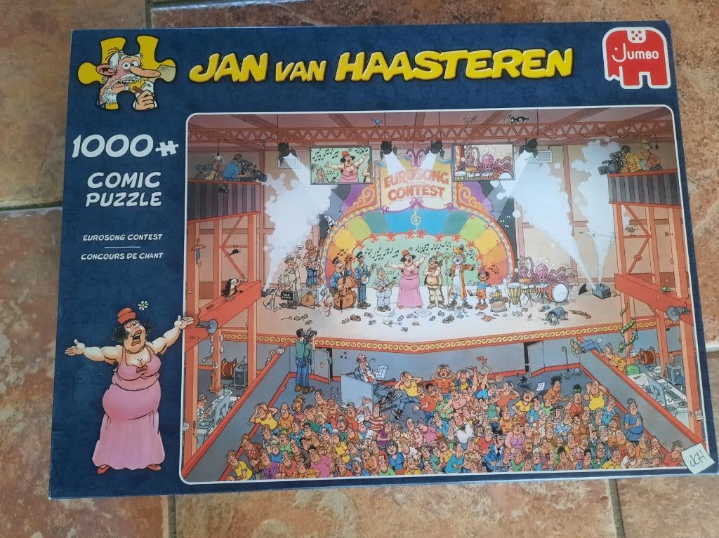 Jan van Haaseren 1000st, Ophalen of Verzenden, 500 t/m 1500 stukjes, Zo goed als nieuw, Legpuzzel