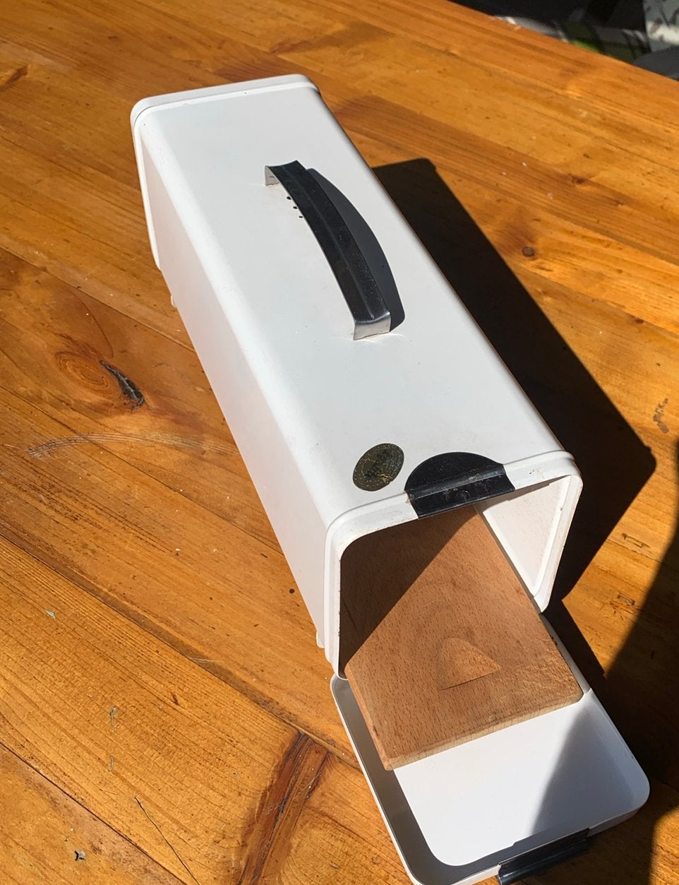 Vintage peperkoek trommel uit Frankrijk, Ophalen of Verzenden