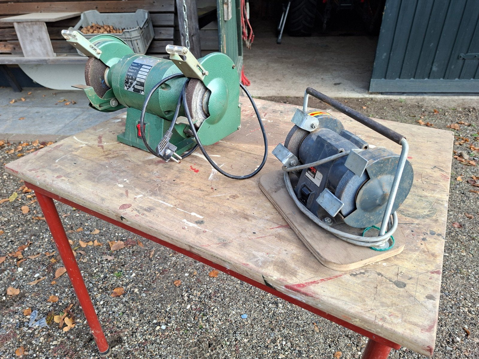 slijpmachines, Ophalen of Verzenden, Minder dan 700 watt, Werkbankslijpmachine