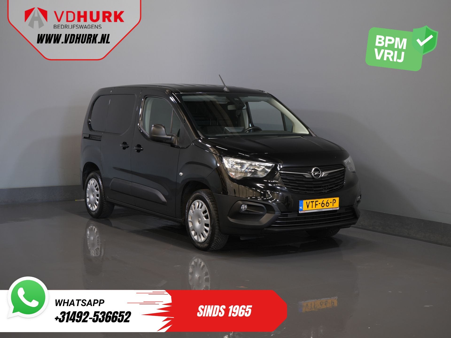 Opel Combo 1.5D 130 pk Aut NL Auto/ Stuurverw/ Carplay/ Came, Auto's, 1350 kg, Stof, Gebruikt, 4 cilinders