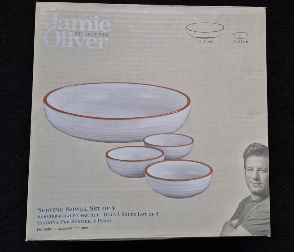 Jamie Oliver schalenset NIEUW in doos, Ophalen of Verzenden, Nieuw
