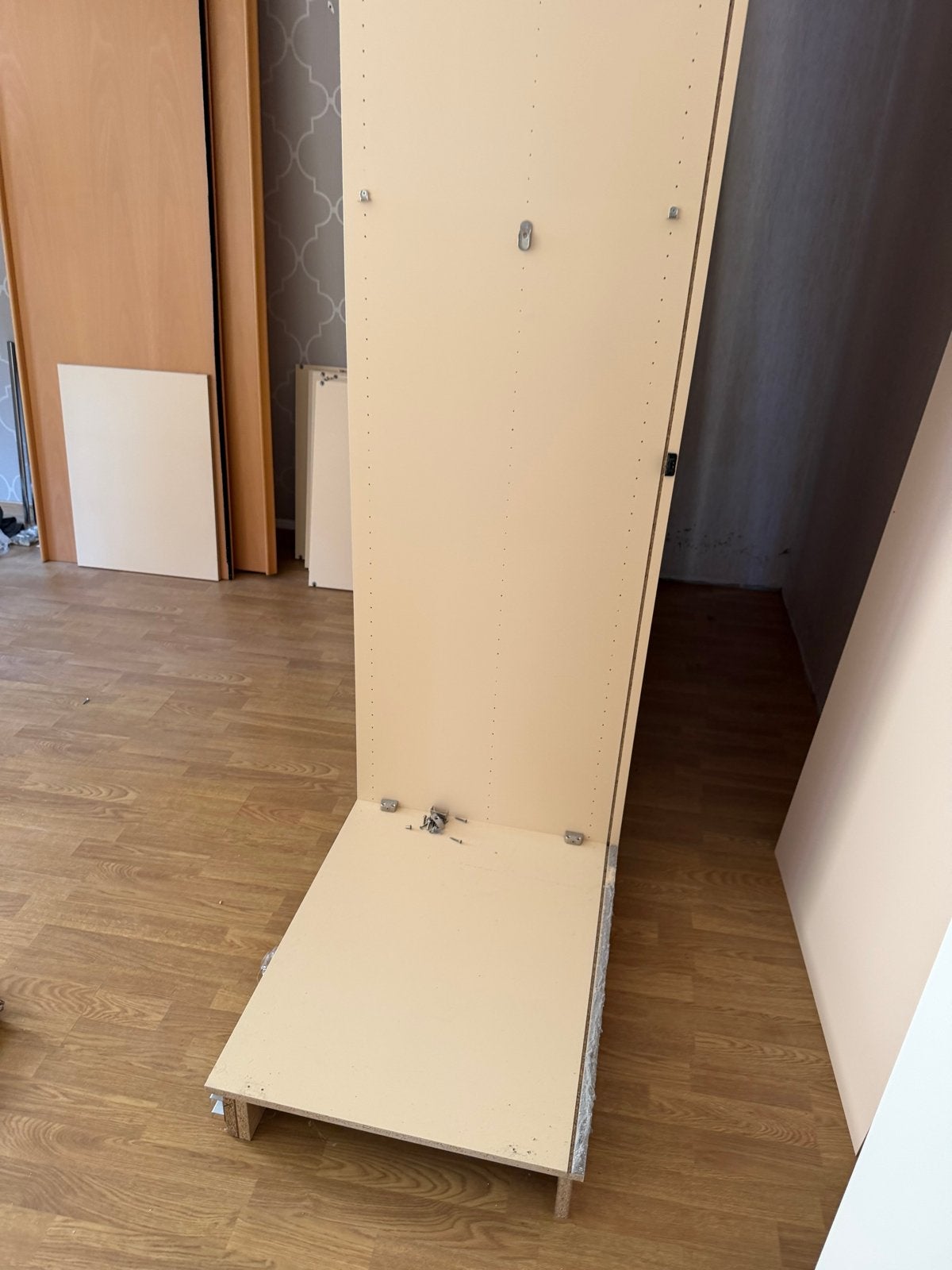 Grote kledingkast, 2.50m breed, gratis af te halen vandaag!, Ophalen, Gebruikt, 200 cm of meer, Overige houtsoorten