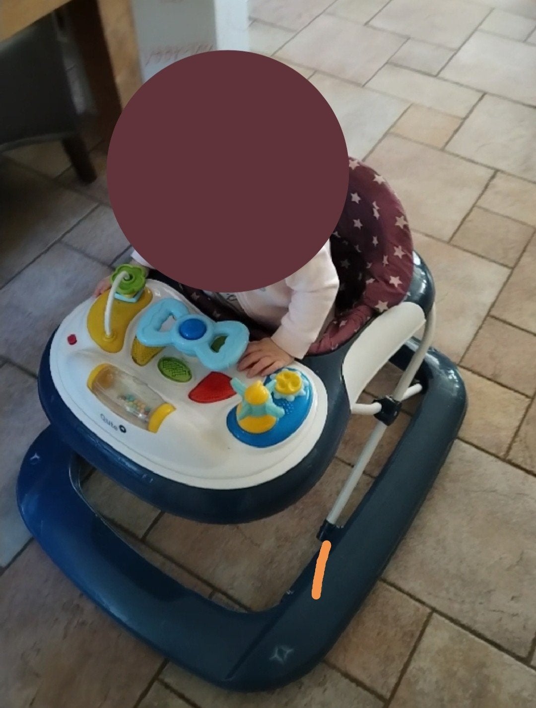 Loopstoel met speelblad, Ophalen, Gebruikt, Jongen of Meisje