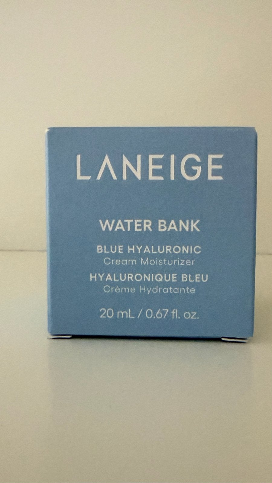 LANEIGE Water Bank Blue Hyaluronic Cream Moisturizer, Ophalen of Verzenden, Nieuw, Gehele gezicht, Verzorging