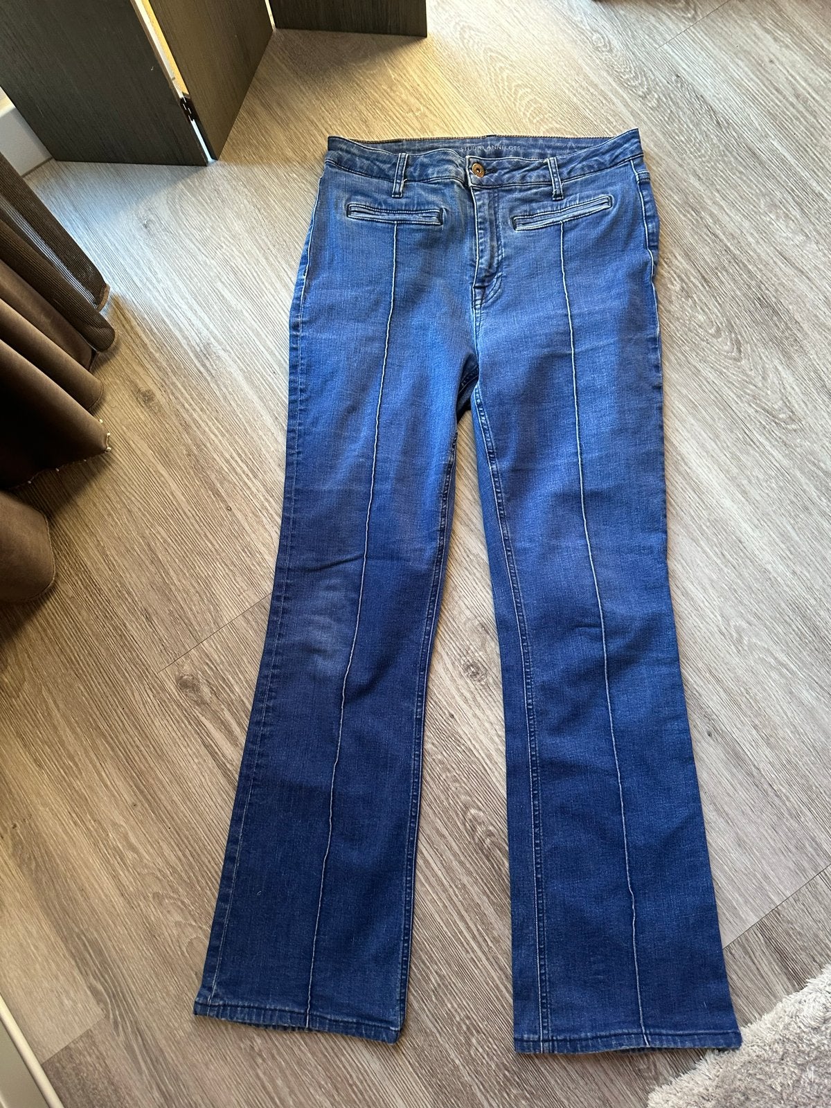 Studio Anneloes Stretch Jeans - Maat S, Kleding | Dames, Spijkerbroeken en Jeans, Ophalen of Verzenden, Gedragen, Blauw, W28 - W29 (confectie 36)