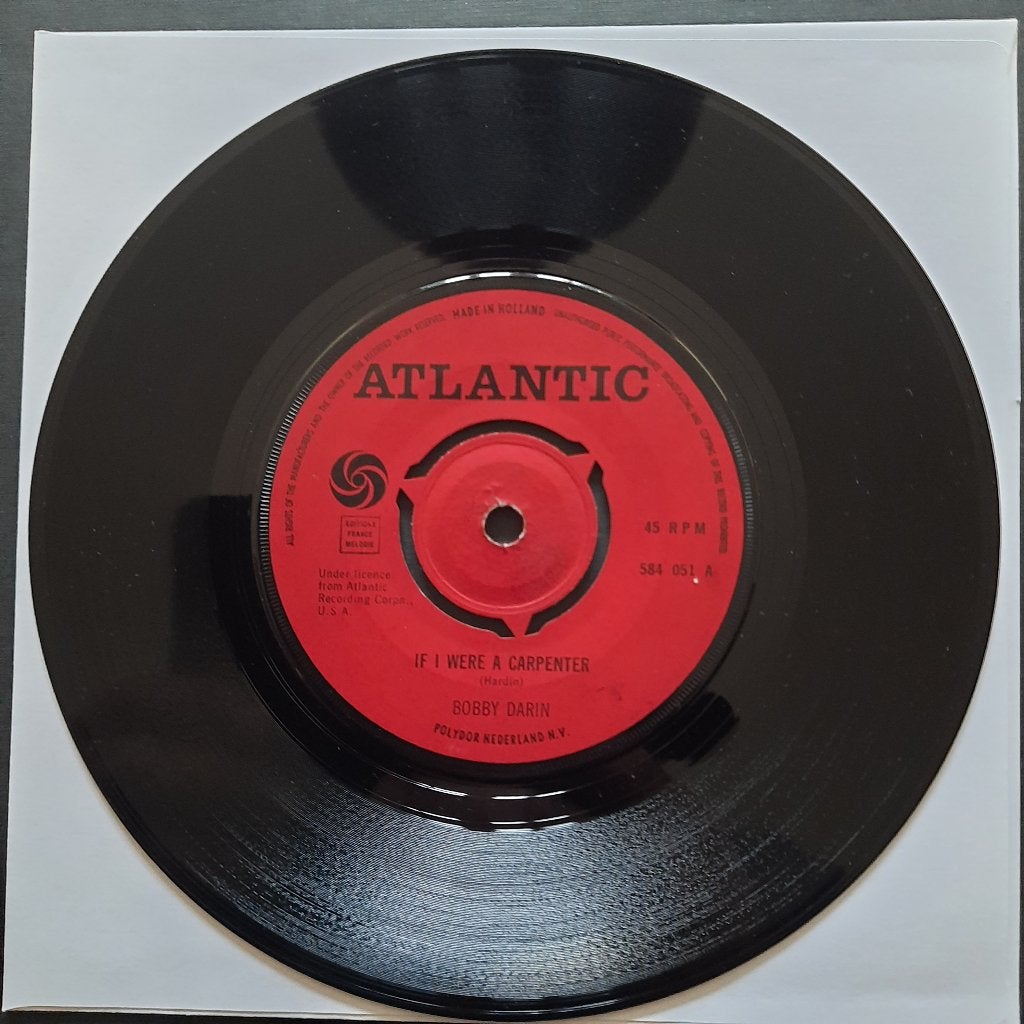 bobby darin: if i was a carpenter  (23), Verzenden, Gebruikt, 7 inch, Overige genres