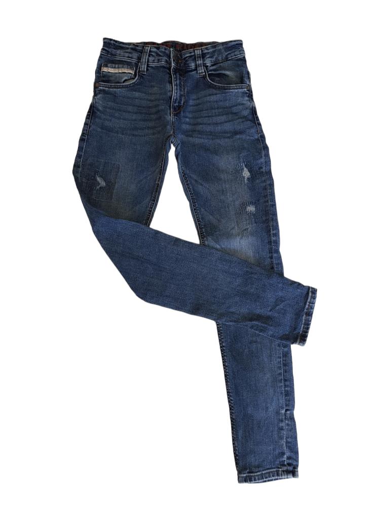 Mooie blauwe Blue Ridge slim fit stretch jeans mt 158., Broek, Verzenden, Zo goed als nieuw, Blue Ridge