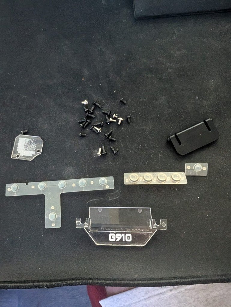 Logitech G910 logo / membranen / schroeven, Computers en Software, Verzenden
