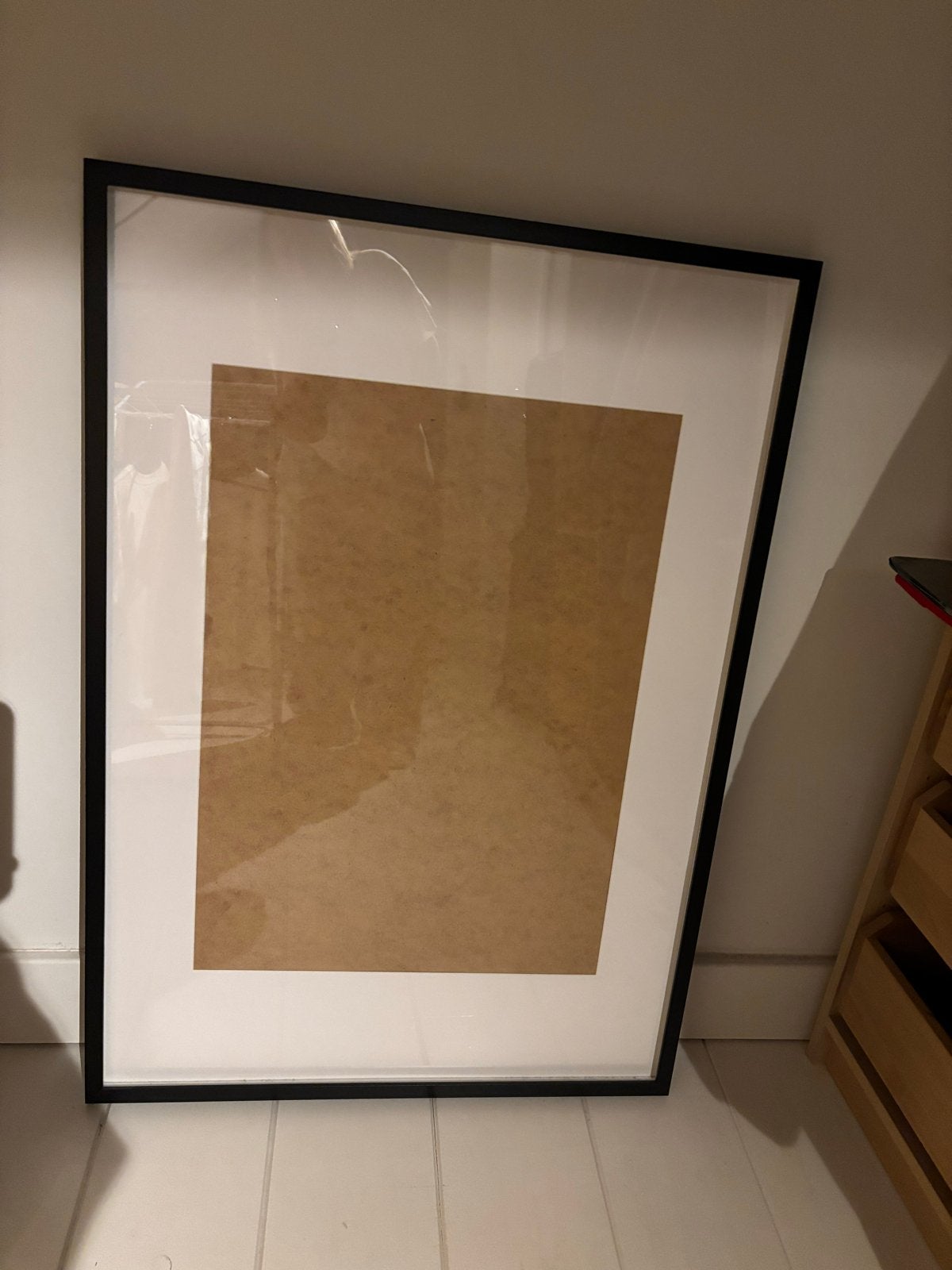 IKEA Rödalm Lijst Zwart 60x90cm, Ophalen, Hout, Posterlijst, Zo goed als nieuw