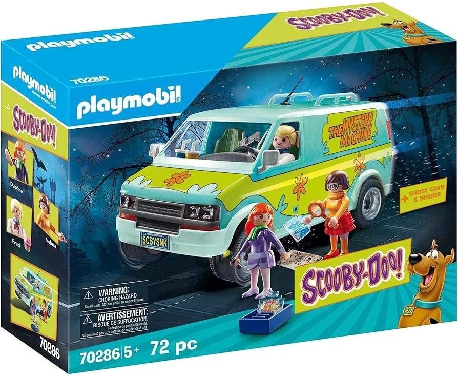 Playmobil 70286 Scooby-Doo! Mystery Machine (compleet), Ophalen of Verzenden, Gebruikt, Complete set