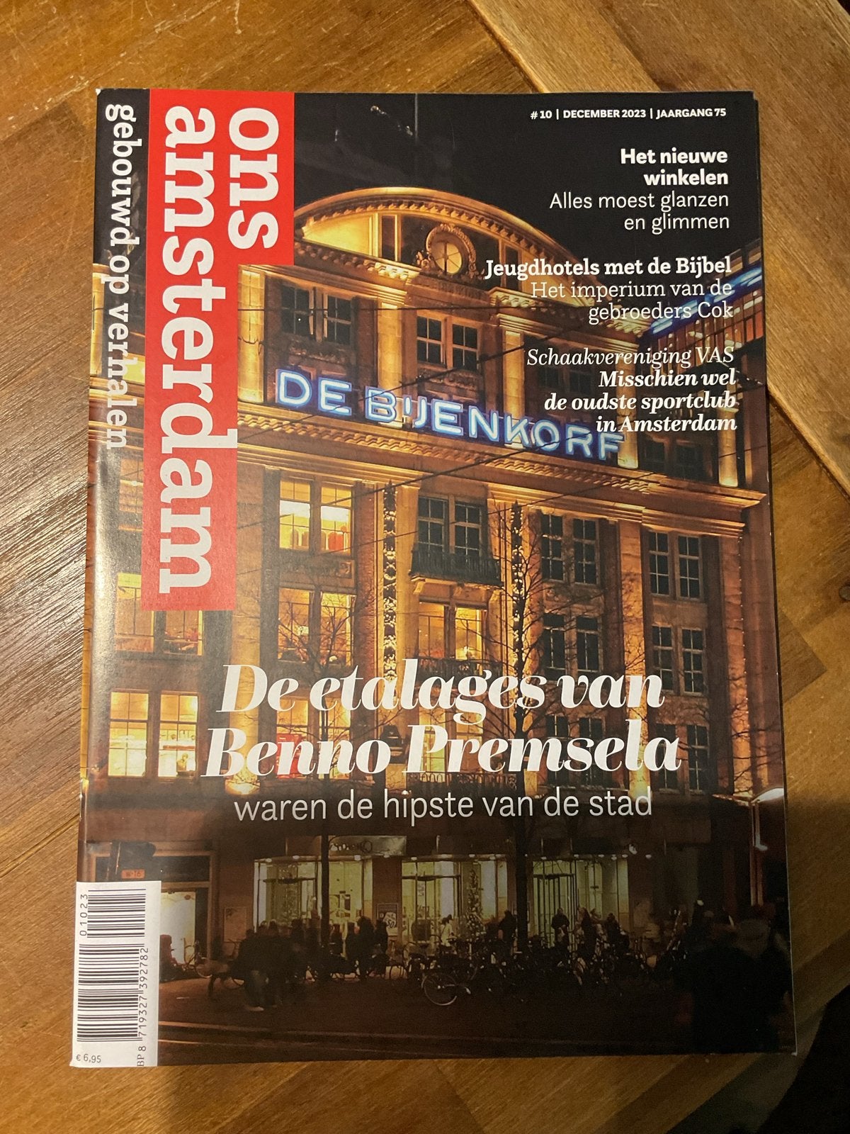 Ons Amsterdam - December 2023 - Jaargang 75, Verzenden, Zo goed als nieuw, Overige typen