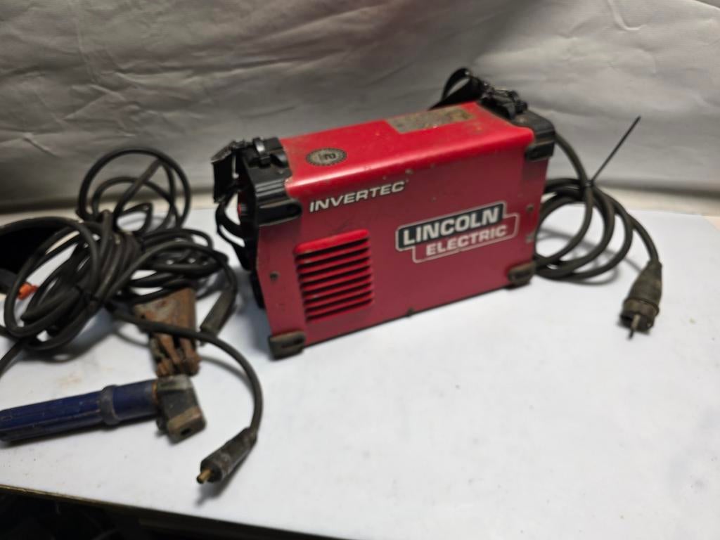 Lincoln Electric Invertec 170S electrode welding lasapparaat, Doe-het-zelf en Verbouw, Gereedschap | Lasapparaten, Ophalen of Verzenden