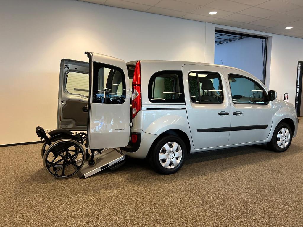 Renault Kangoo Rolstoelauto incl. Luchtvering, Auto's, Renault, Stof, Gebruikt, Origineel Nederlands, Handgeschakeld