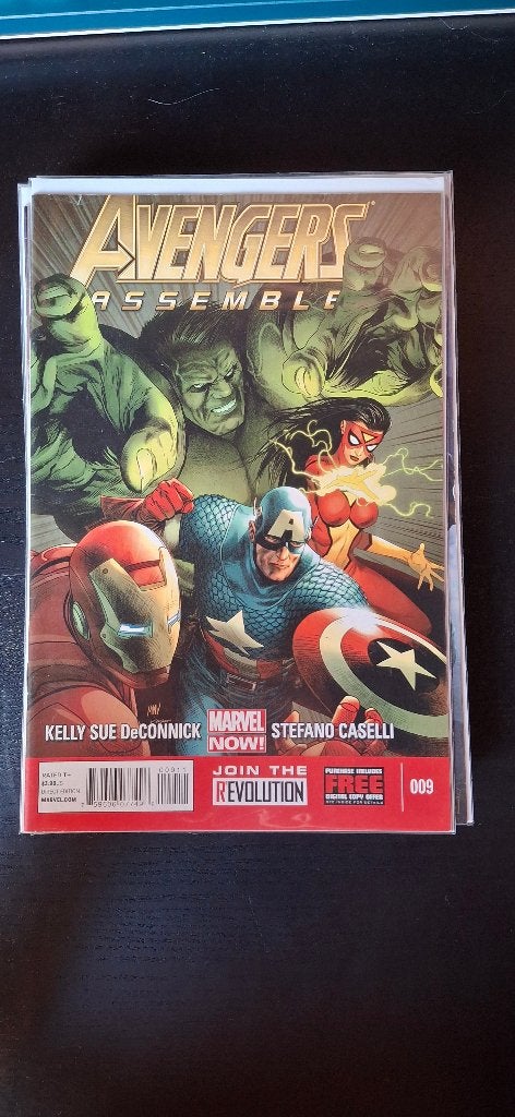 Avengers Assemble vol. 2 #9, Amerika, Ophalen of Verzenden, Kelly Sue DeConnick, Gelezen