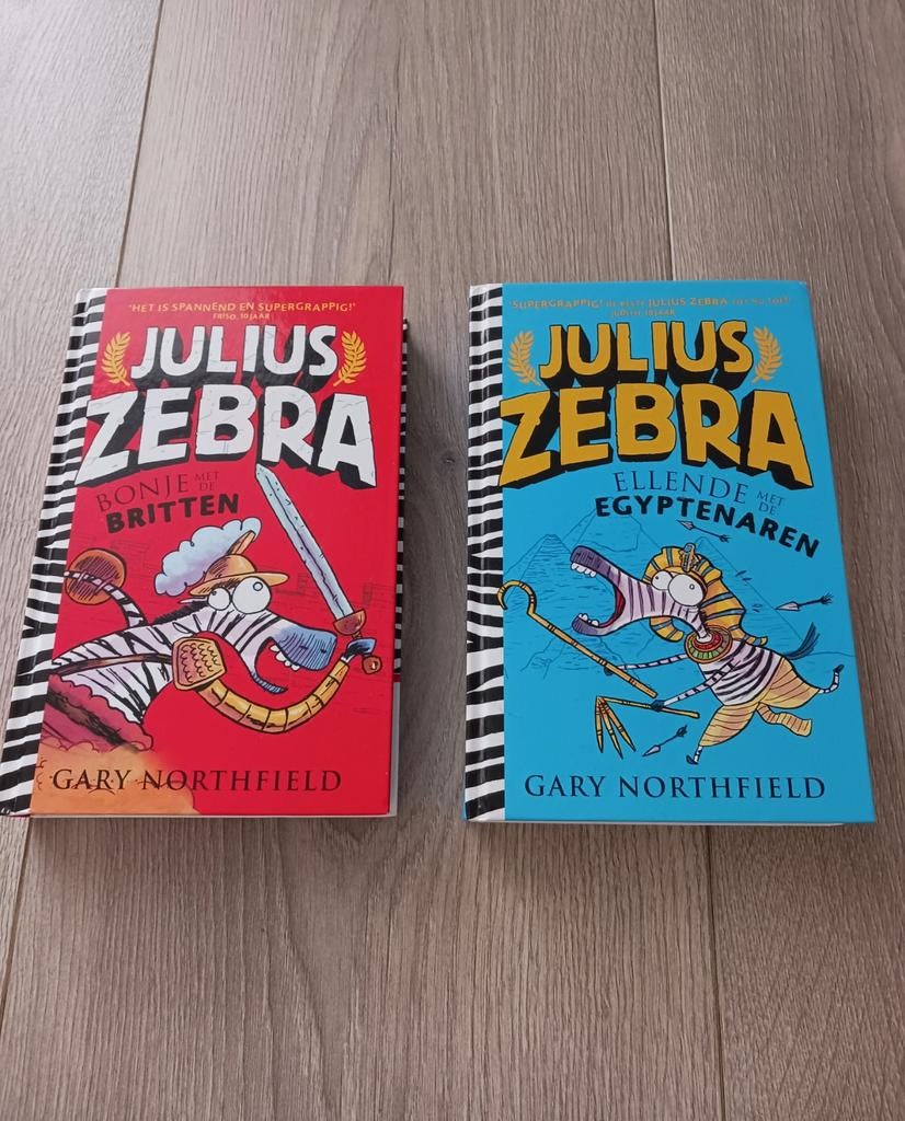 2 Julius Zebra boeken., Ophalen of Verzenden, Zo goed als nieuw, Verhalen