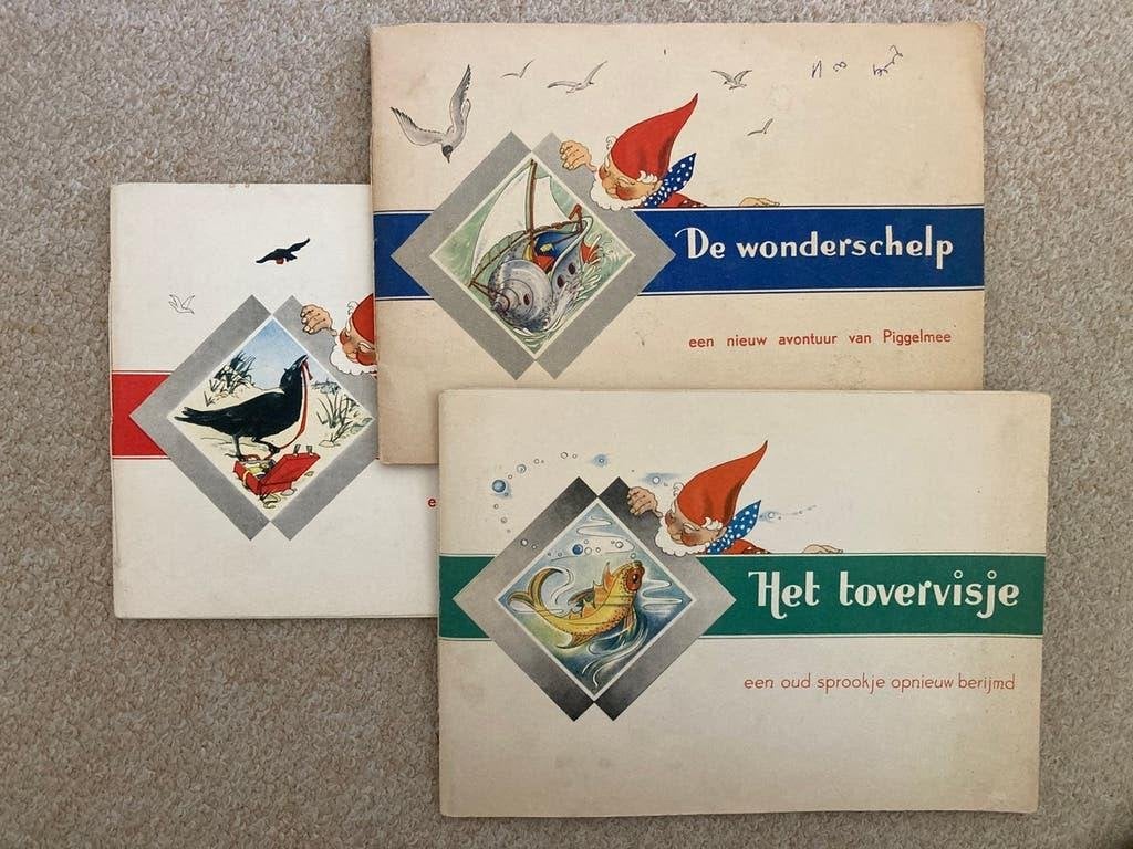 Antieke boeken Piggelmee, 3 exemplaren. In mooie staat., Ophalen of Verzenden, Leeuwen, Nans van