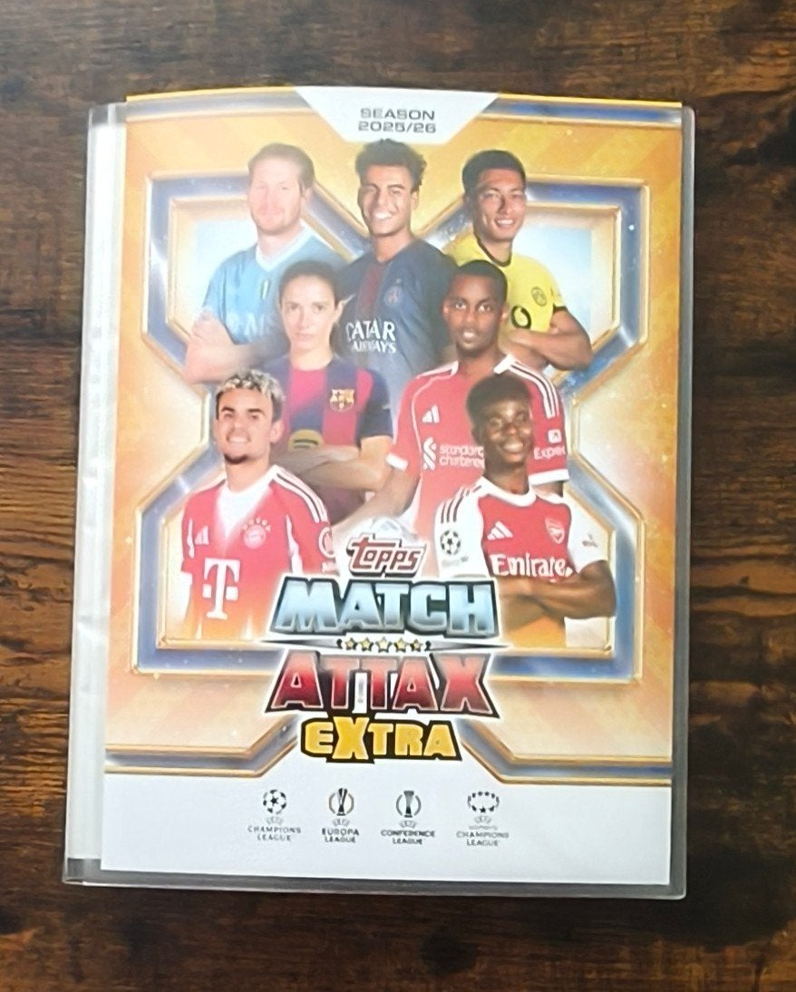Match Attax 2025-26 Extra 1-261...+..75 extra kaarten, Verzenden, Zo goed als nieuw, Buitenlandse clubs, Spelerskaart