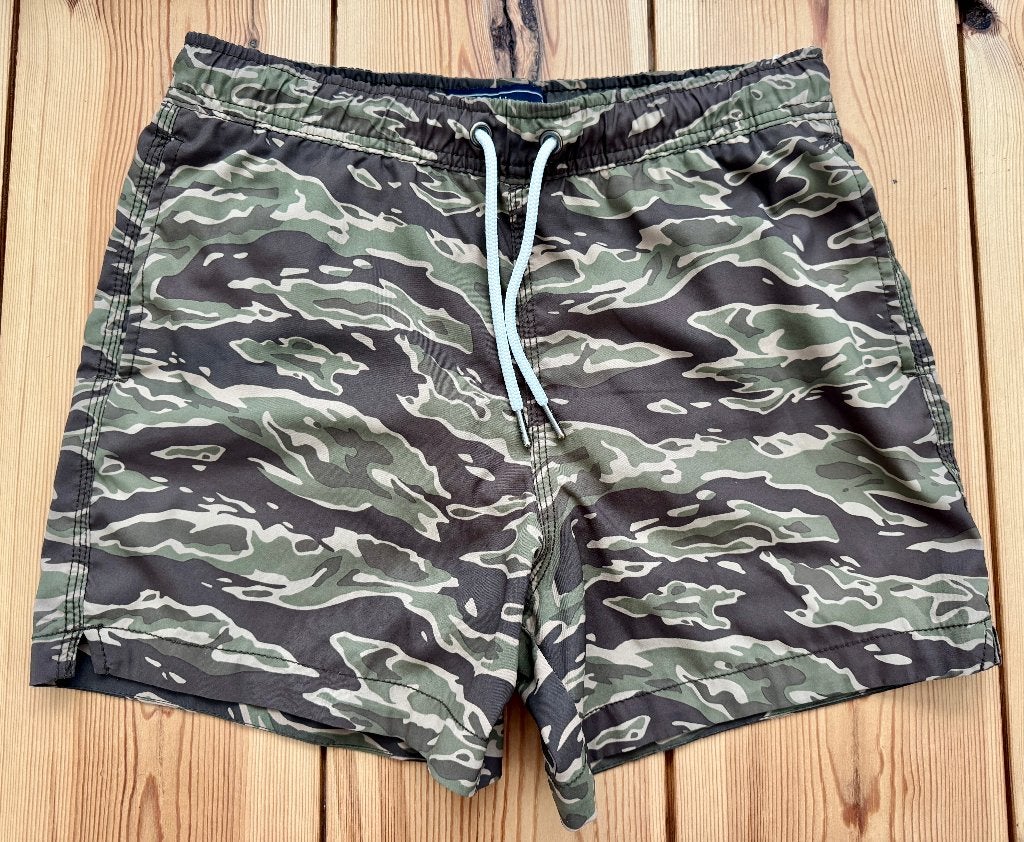 Abercrombie & Fitch - Zwembroek / Short - Groen - XS / Small, Ophalen of Verzenden, Abercrombie & Fitch, Zwemshort, Groen