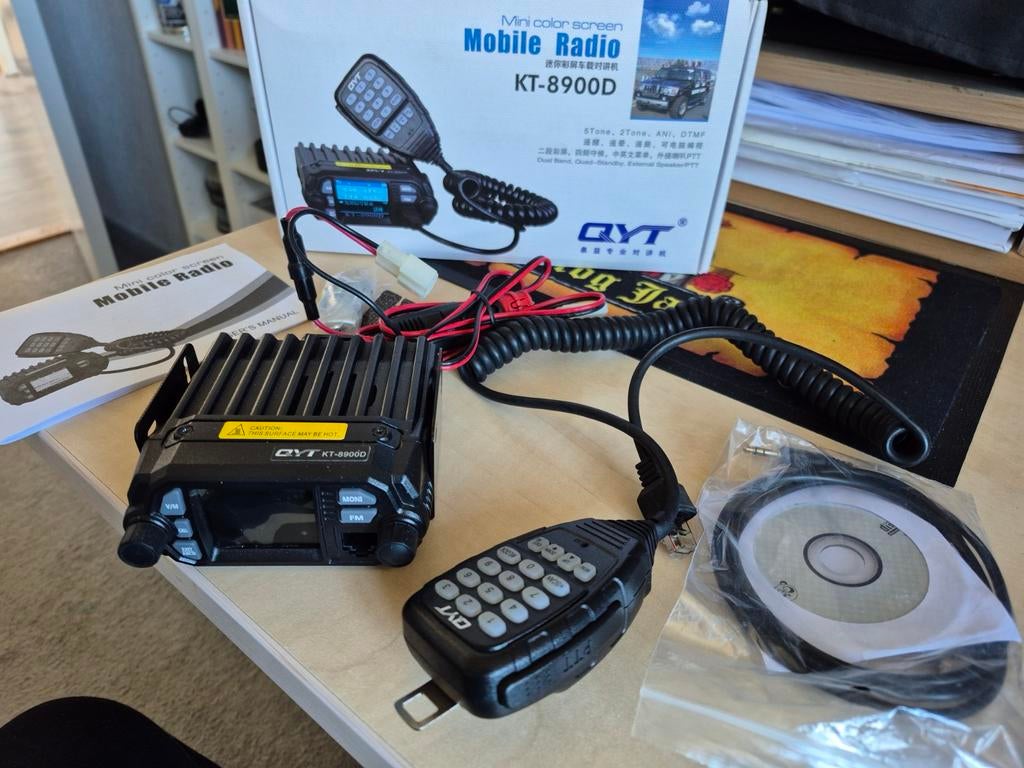 KT-8900D Mobiele Dual Band Radio 2m/70cm, Telecommunicatie, Portofoons en Walkie-talkies, Nieuw, 15 km of meer, Ophalen of Verzenden