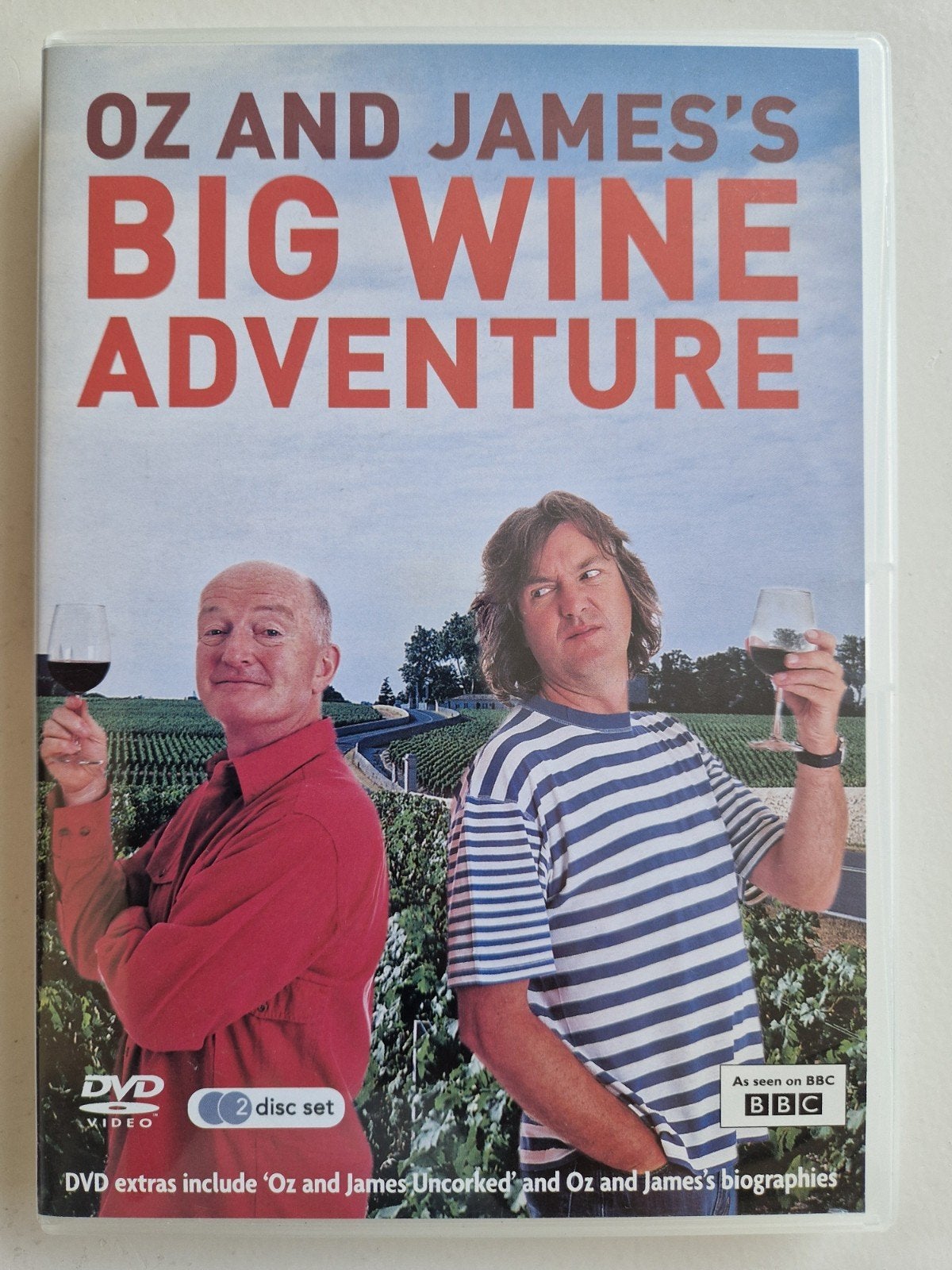 Oz and James Big Wine Adventure [2-DVD-SET] Serie over Wijn, Bonusmateriaal, Verzenden, Alle leeftijden, Komedie