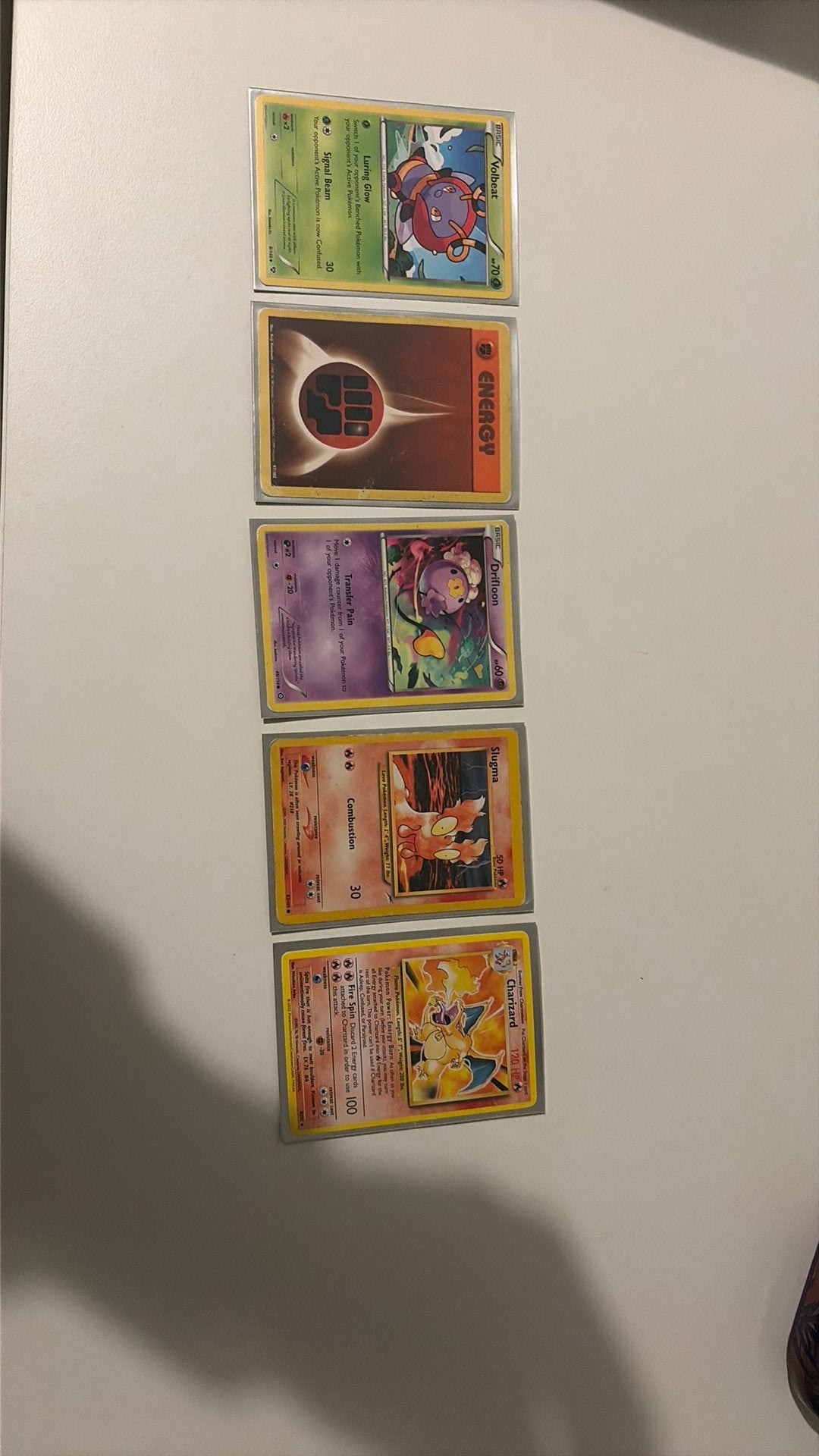 Oude kaarten en japanse kaarten en een pokemon boek, Ophalen, Volle spaarkaart