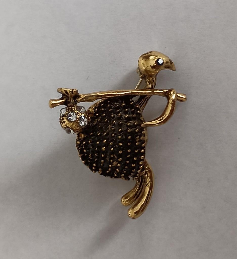 Schildpadje met plunjezak broche, Overige materialen, Overige kleuren, Minder dan 4 cm, Nieuw