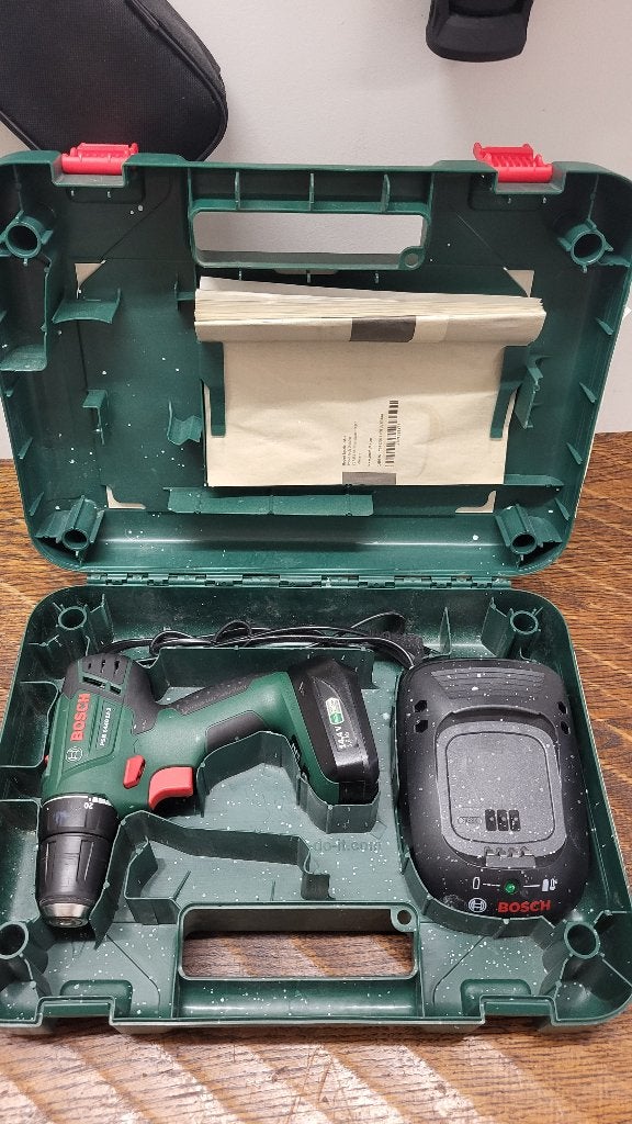 Bosch accuboormachine PSR 1440 LI-2, Doe-het-zelf en Verbouw, Gereedschap | Boormachines, Ophalen, Gebruikt, Minder dan 400 watt