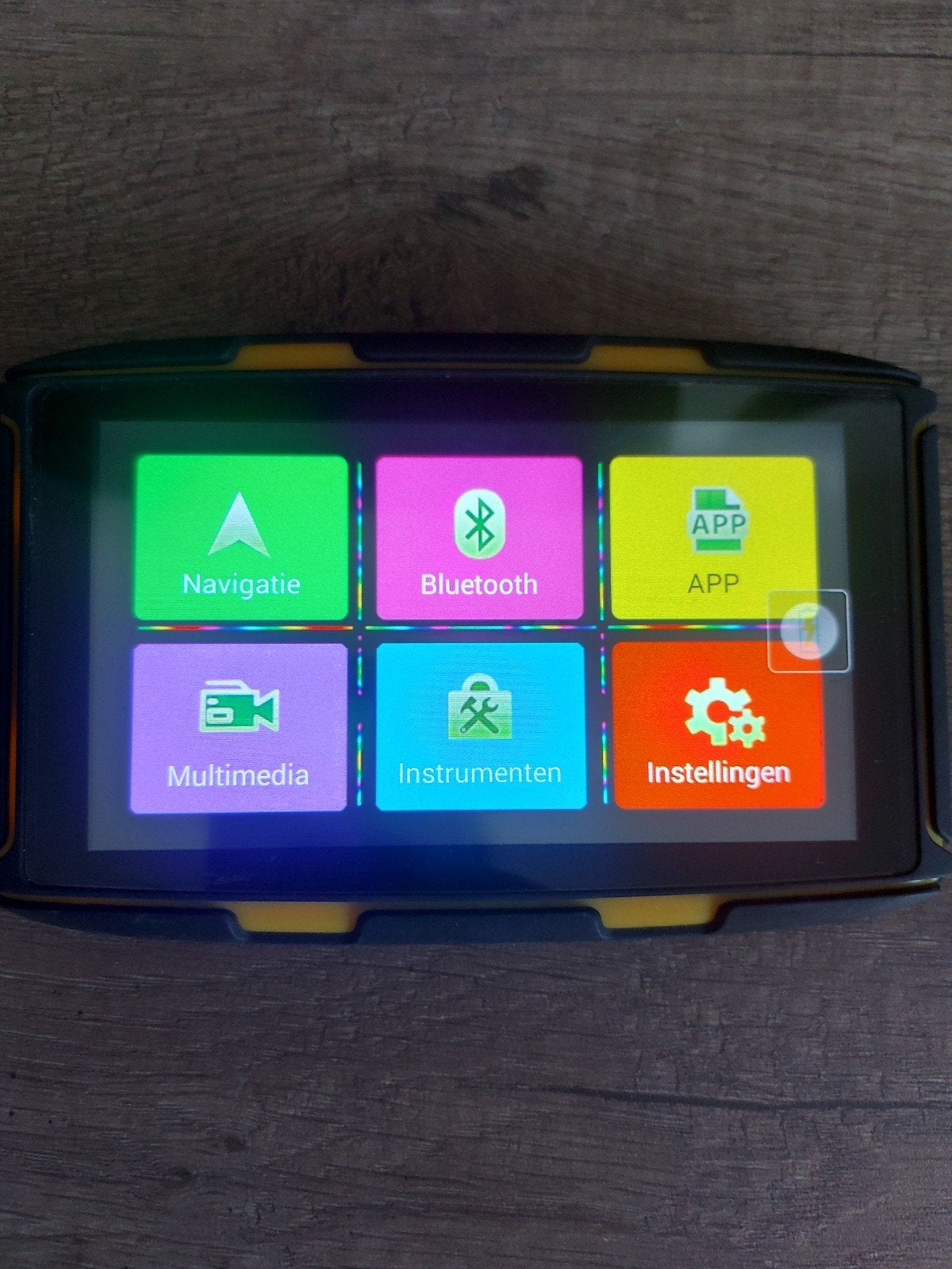 Motor GPS Android 5 inch navigatie, Motoren, Ophalen of Verzenden, Zo goed als nieuw
