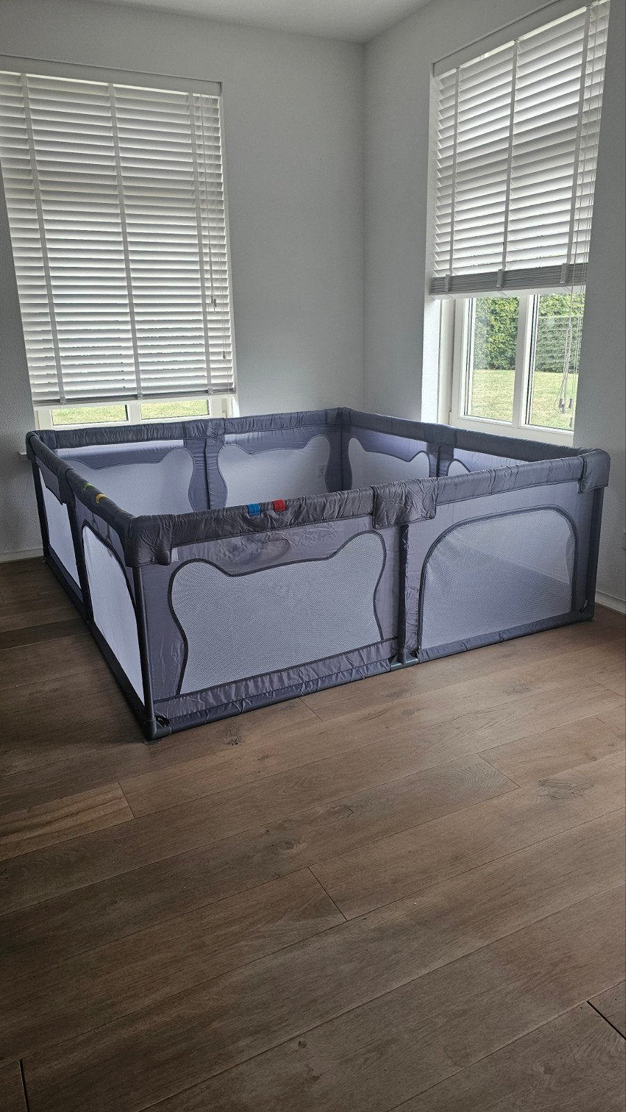 Grote grond box - Lionelo Willow XL, Ophalen, Zo goed als nieuw, Rechthoekig