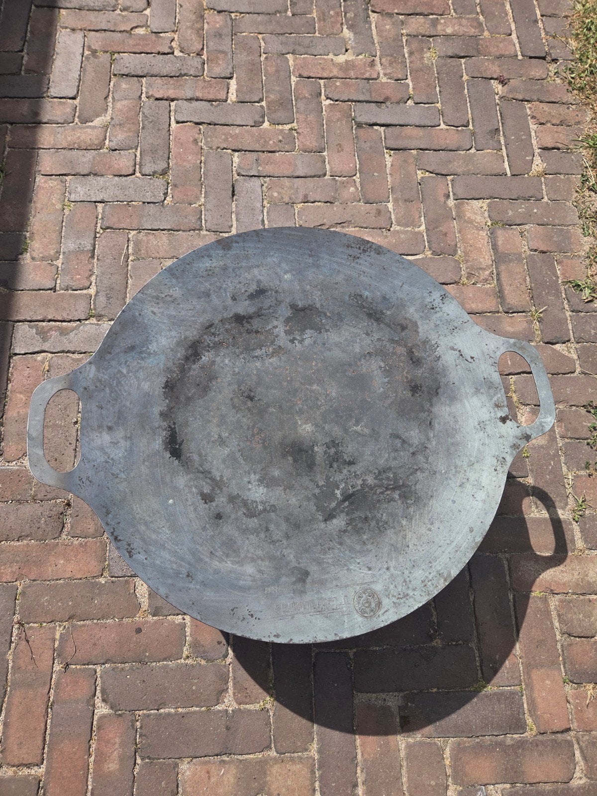 Pertromax vuurschaal / plancha 56 cm – massief staal –, Ophalen, Gebruikt, Petromax