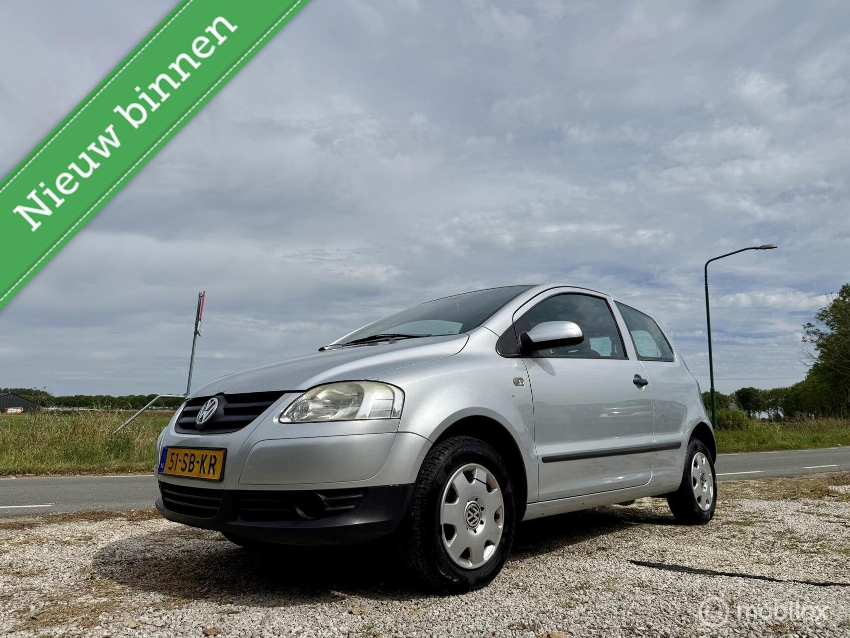 Volkswagen Fox 1.2 Comfort, BJ 2005, APK Sept 2027, Zuinig, Auto's, 4 stoelen, 1198 cc, Origineel Nederlands, Bedrijf