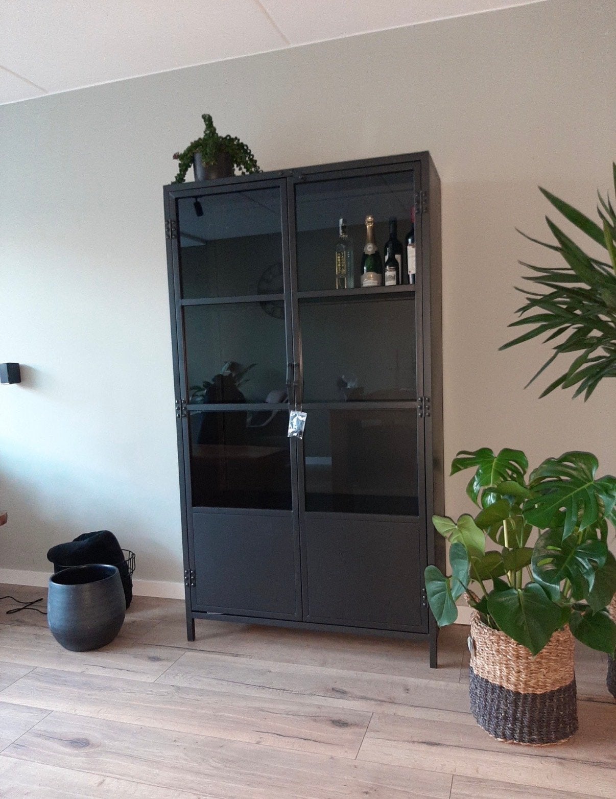 Stalen kast Kwantum, Ophalen, Gebruikt, 50 tot 100 cm, Metaal
