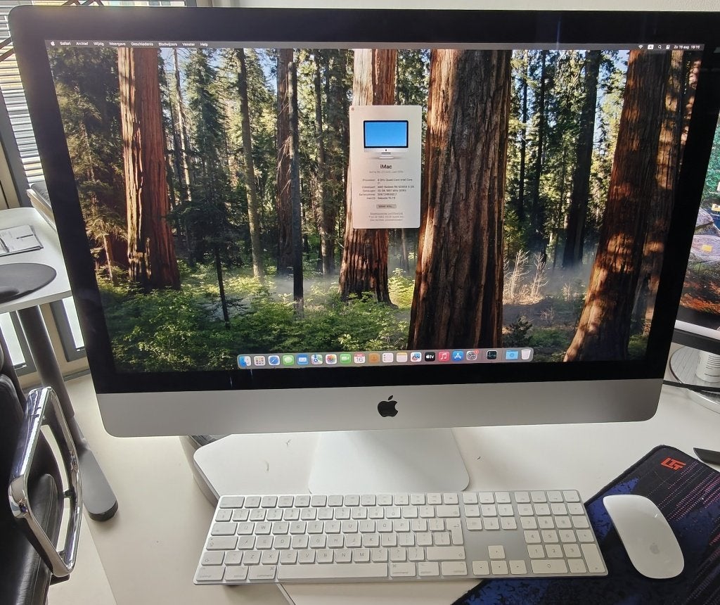iMac 27" 5K late 2015, Computers en Software, Apple Desktops, Ophalen, Gebruikt, 32 GB, SSD
