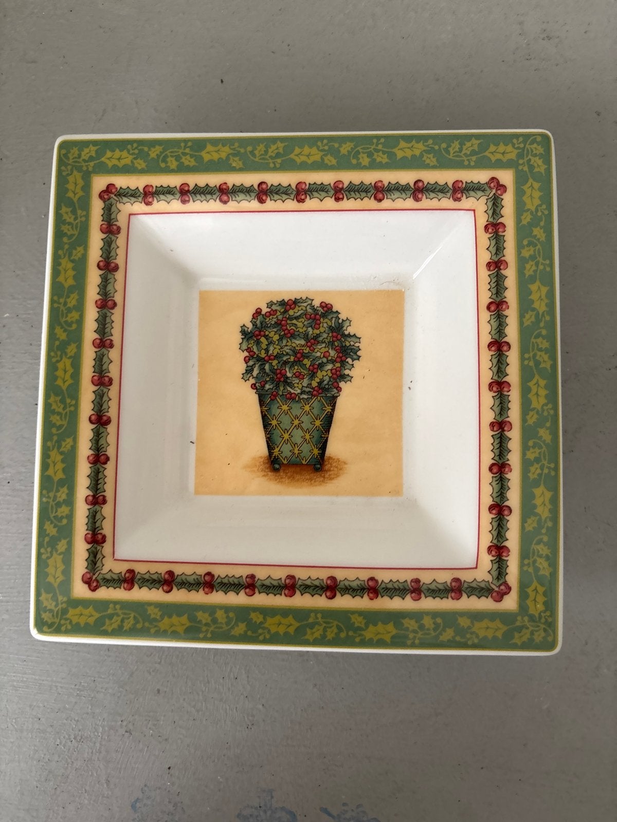 Villeroy & Boch Festive Memories schaaltje, Gebruikt, Ophalen of Verzenden, Schaal of Schalen, Overige stijlen