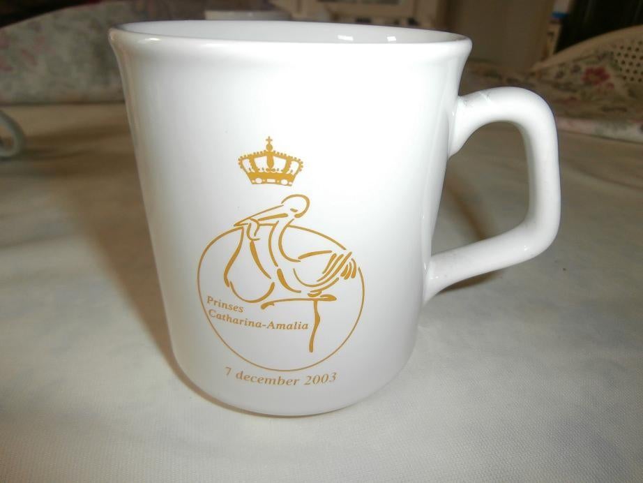Beker prinses Amalia, Ophalen of Verzenden, Nieuw, Nederland, Servies