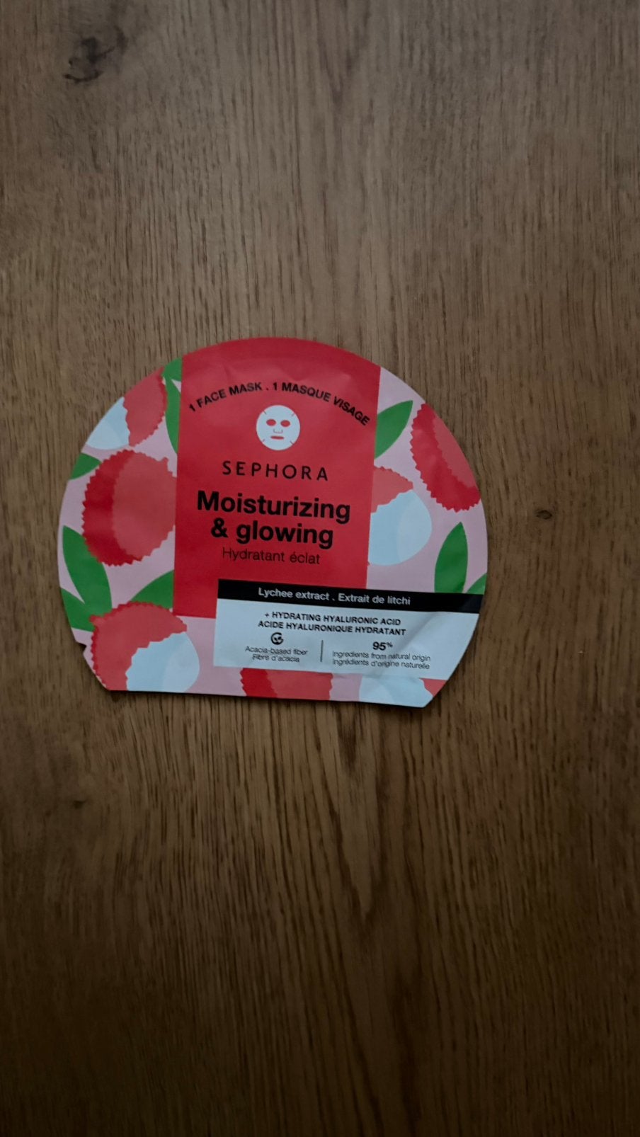 Sephora gezichtsmasker moisturizing & glowing nieuw, Verzenden, Nieuw, Gehele gezicht