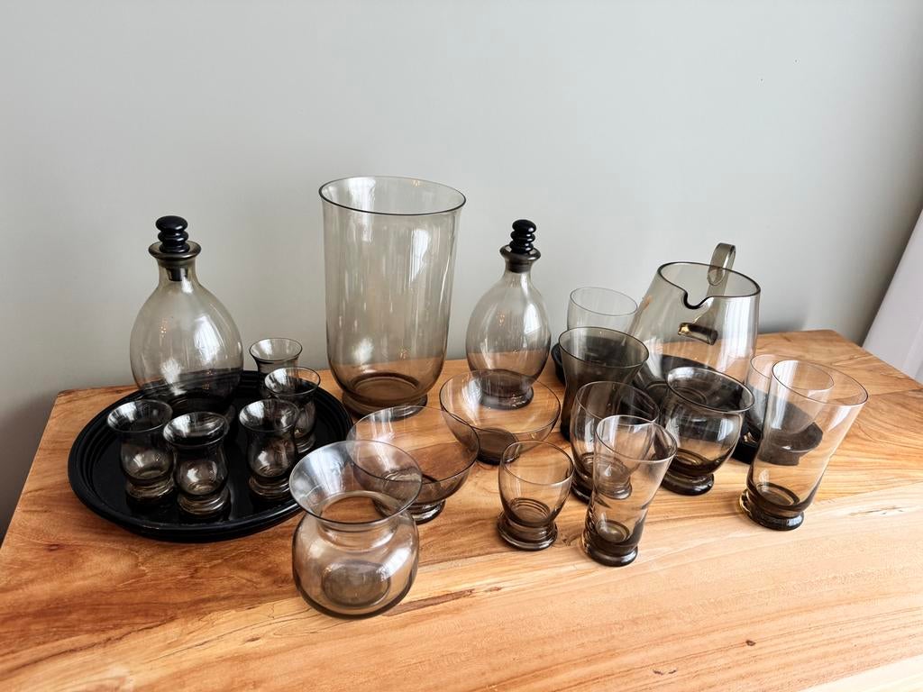 Fumi kristal servies antiek Maastricht, Antiek en Kunst, Ophalen of Verzenden