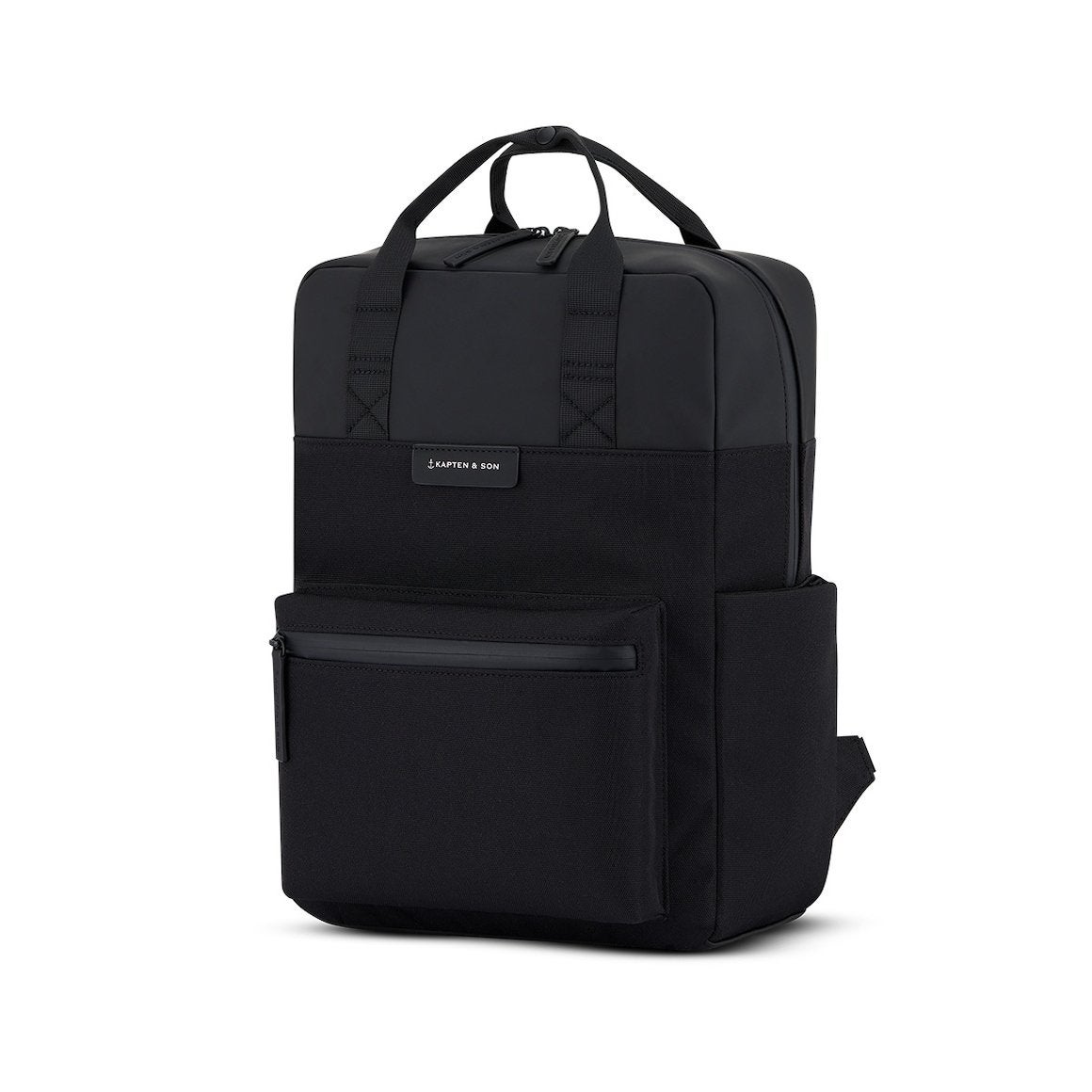 Kapten & Son Bergen Pro All Black Rugzak - Nieuw!, Sieraden, Tassen en Uiterlijk, Tassen | Rugtassen, Nieuw, Overige merken, 25 tot 40 cm