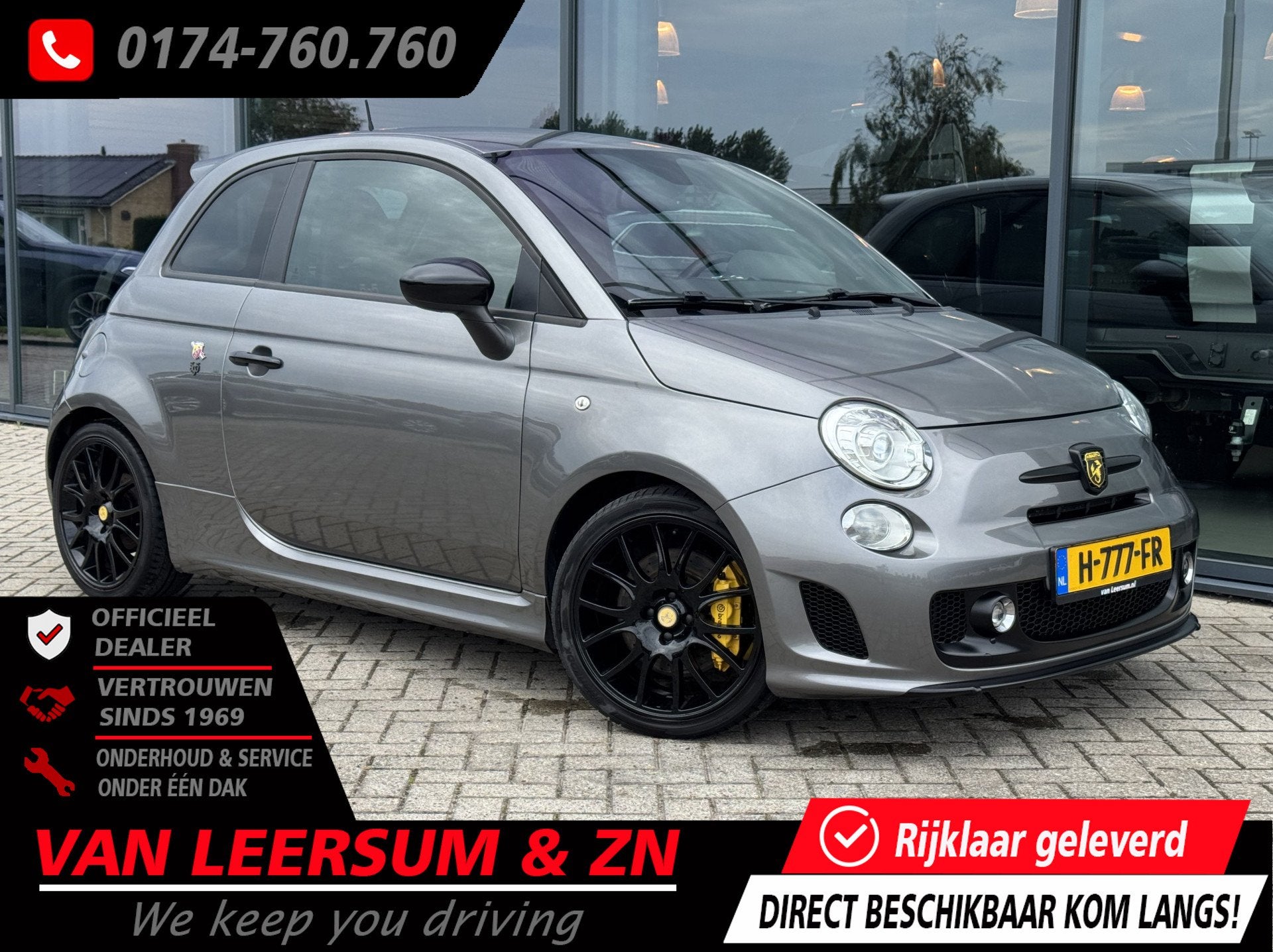 Fiat 500 Abarth 595 Competizione | Racesportstoelen | Sportu, Auto's, Voorwielaandrijving, 15 km/l, Gebruikt, 4 cilinders